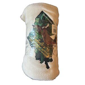 LOUISIANA SPECIAL EDITION EMBROIDERED LOGO 50" x 60" NEW Cabela's Fleece Throw